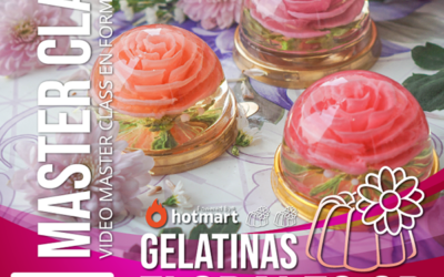 Gelatinas Florales 3D